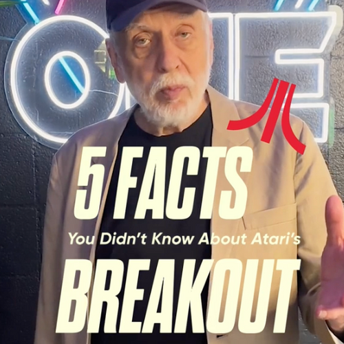 Five facts you didn’t know about Breakout: with Atari founder and Breakout co-creator, Nolan Bushnell